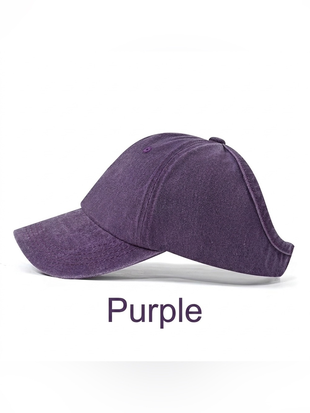 ❤️Buy Now Price❤️ Ponytail Baseball Cap, Backless Messy Bun Hat - Choose 1 - Picture 10 of 16